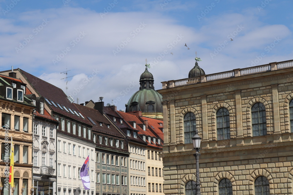 Old buildings in Munich