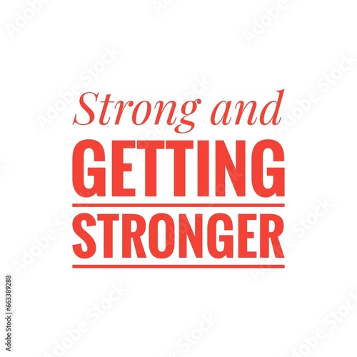 Motivational Gym Quote Illustration Sign