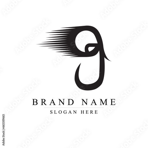 Letter AG Professional Logo For All Kind Of Businesses, AG Letter Logo Design,  Modern Abstract Letter C logo,
