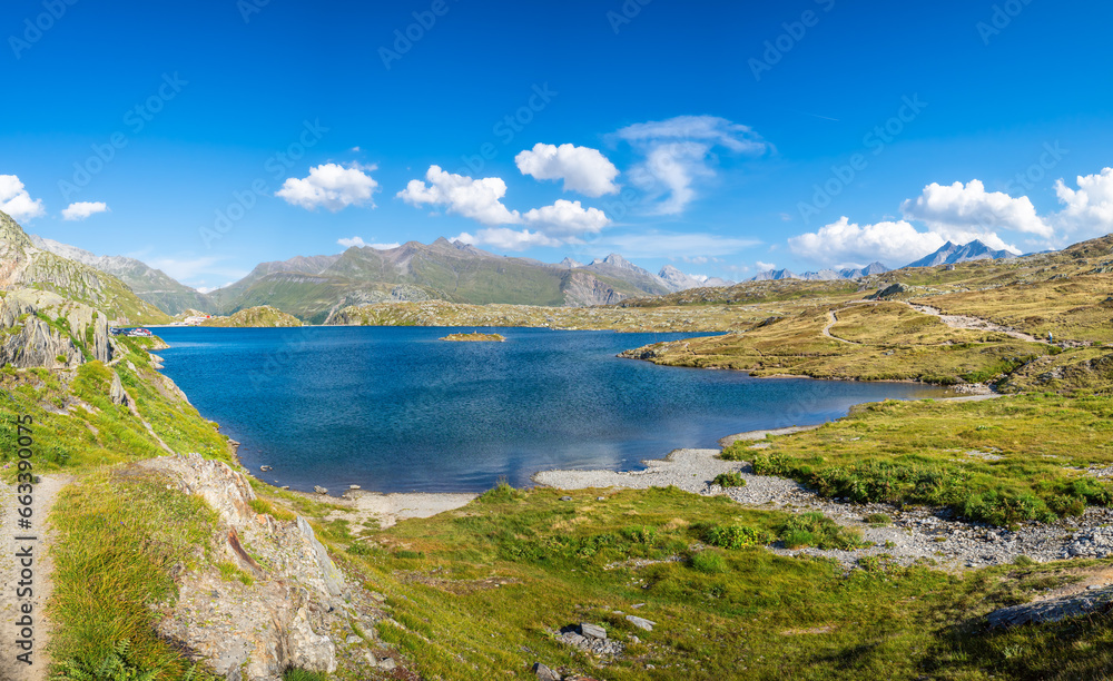 Totensee is a reservoir in the canton of Valais on the Grimsel Pass on the border with the canton of Bern in Switzerland