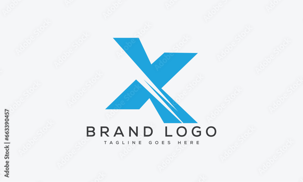 letter X logo design vector template design for brand. letter X logo design vector template design for brand.