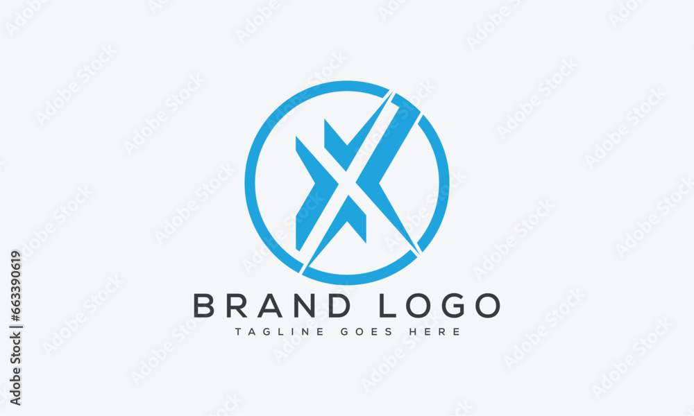 letter X logo design vector template design for brand. letter X logo design vector template design for brand.