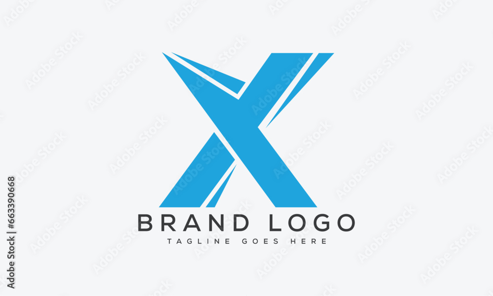 letter X logo design vector template design for brand. letter X logo design vector template design for brand.