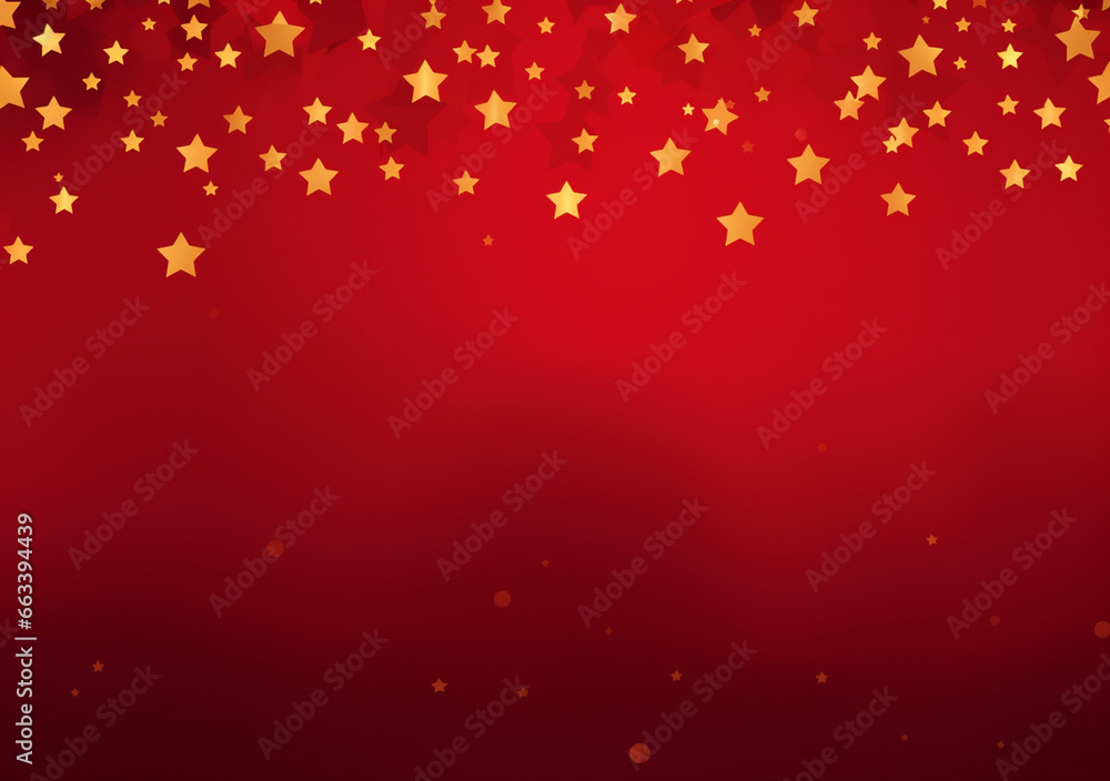 An abstract and symbolic backdrop featuring numerous golden stars against a red canvas, representing China, the nation of Asia. Generative AI.. An abstract and symbolic backdrop featuring numerous golden stars against a red canvas, representing China, the nation of Asia. Generative AI..