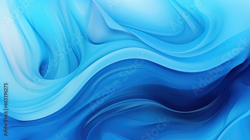 Abstract Waving blue Bright Colors Background, AI generated image © prastiwi