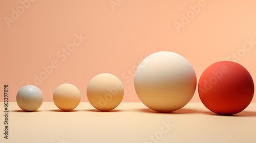  a row of eggs sitting next to each other on a table. generative ai
