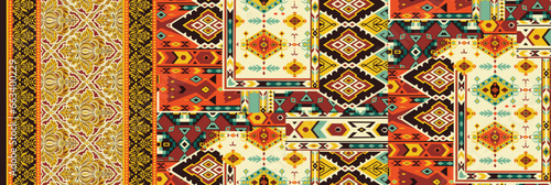 Canvas Print mosaic tiles