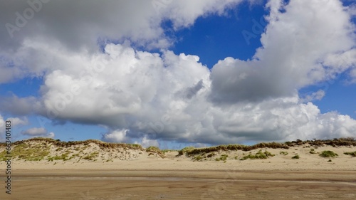 Nordsee Landschaft, Strand in Zeeland