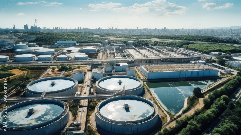 Water recycling, Drinking Water Treatment plants, Microbiology of drinking water production and distribution for city. Water recycling, Drinking Water Treatment plants, Microbiology of drinking water production and distribution for city.