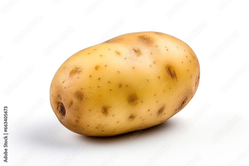 Potato isolated on white background. Potato isolated on white background.