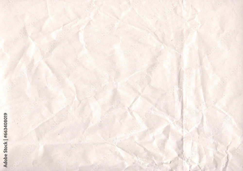 Creamy crumpled blank paper. Good for backdrops, notes, lettering, other. Creamy crumpled blank paper. Good for backdrops, notes, lettering, other.