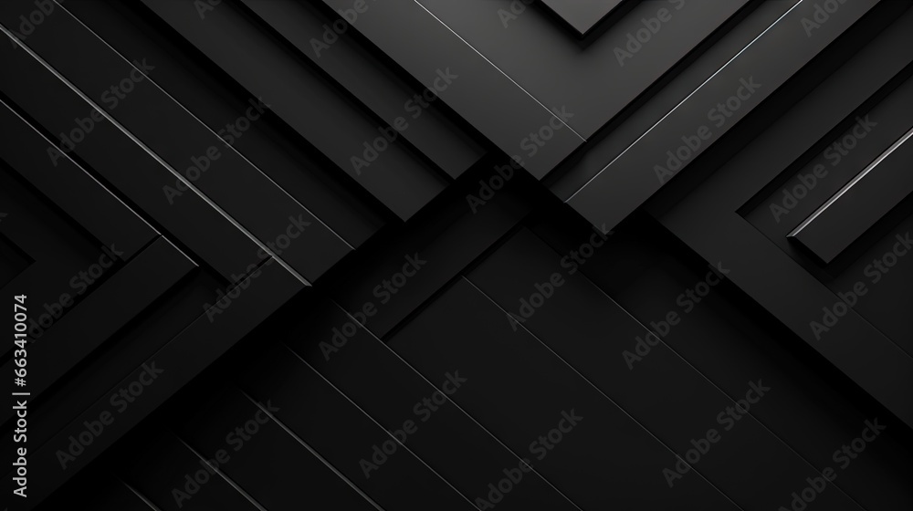 a black and white abstract wallpaper with a geometric design. generative ai a black and white abstract wallpaper with a geometric design. generative ai