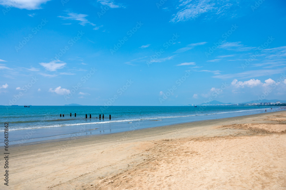 beach and sea