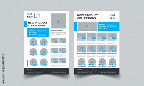 Product Catalogue & modern a4 product catalog design template