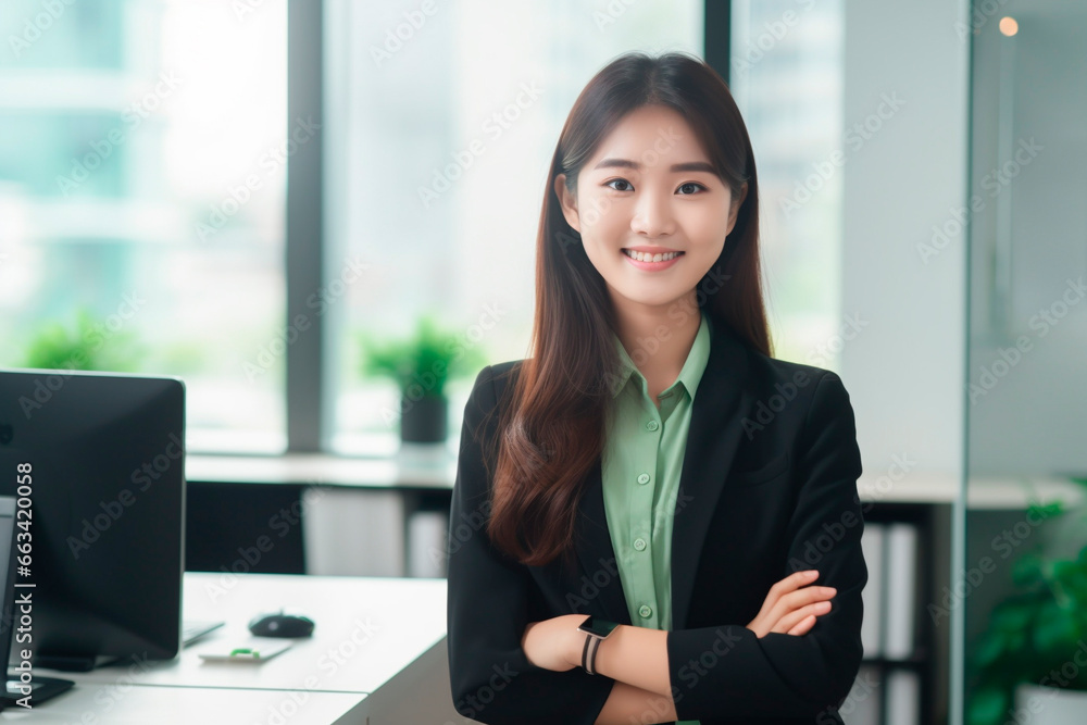portrait of an asian working woman 18 year olds portrait of an asian working woman 18 year olds