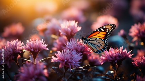 monarch butterfly on flower