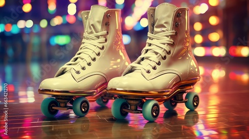 Old-Fashioned Roller Skates