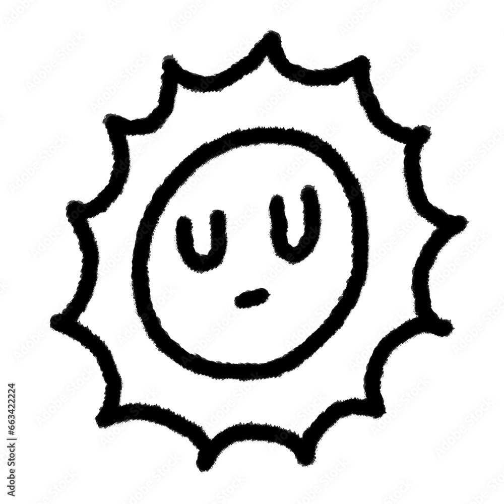 Fototapeta premium png pcsk doodle art element set 017