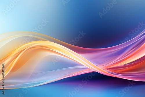 Waves Blue and purple abstract background