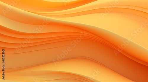  an abstract orange background with wavy lines in the middle of the image and a yellow background with wavy lines in the middle of the image. generative ai