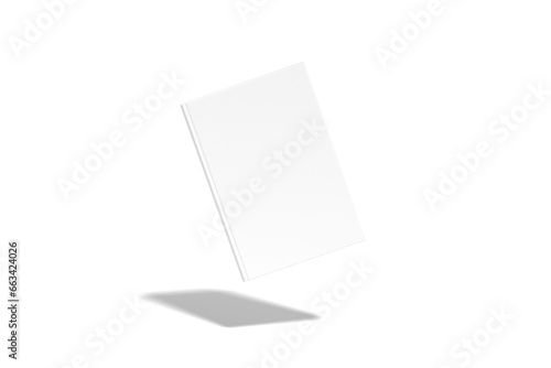 	
floating book cover with transparent background