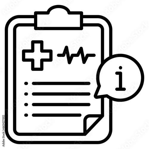 Health Information Icon