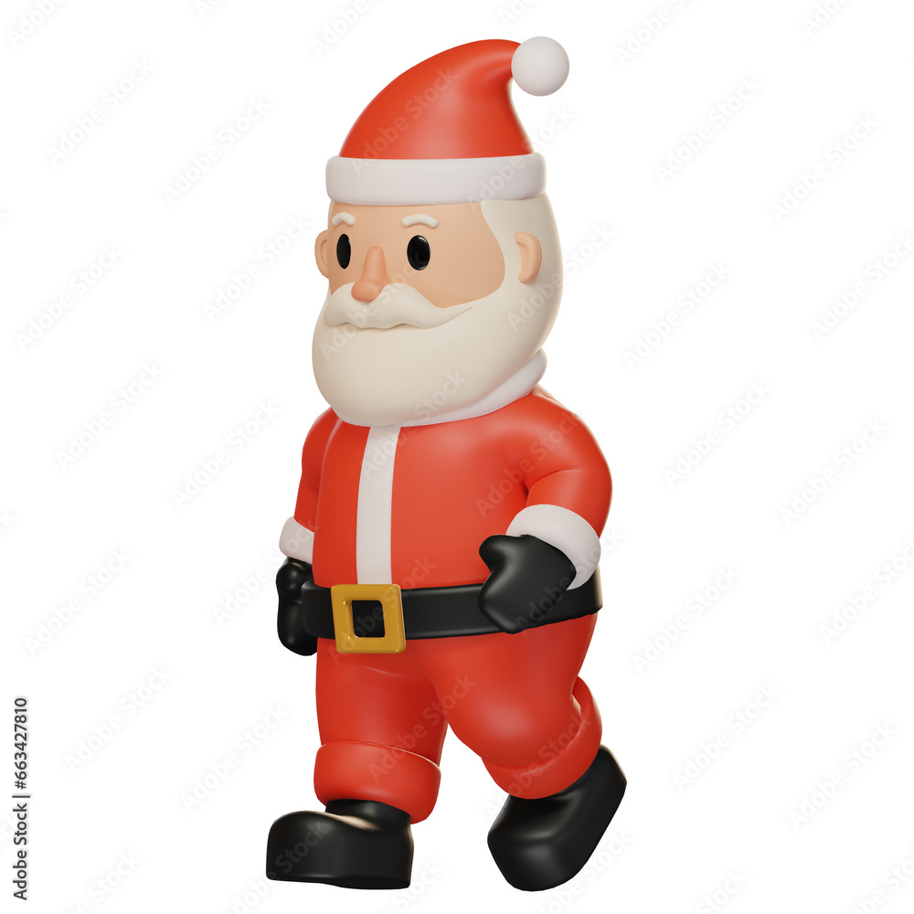 Santa claus figures 3D model posting Santa claus figures 3D model posting