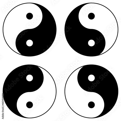 陰陽太極図