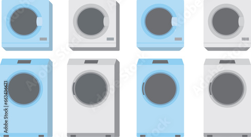 洗濯機と乾燥機　washing machine (laundry)