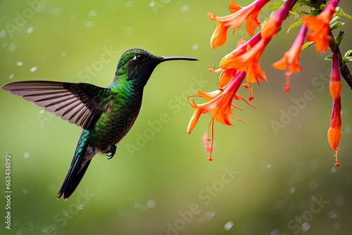 Hummingbird in Costa Rica. © MstHafija
