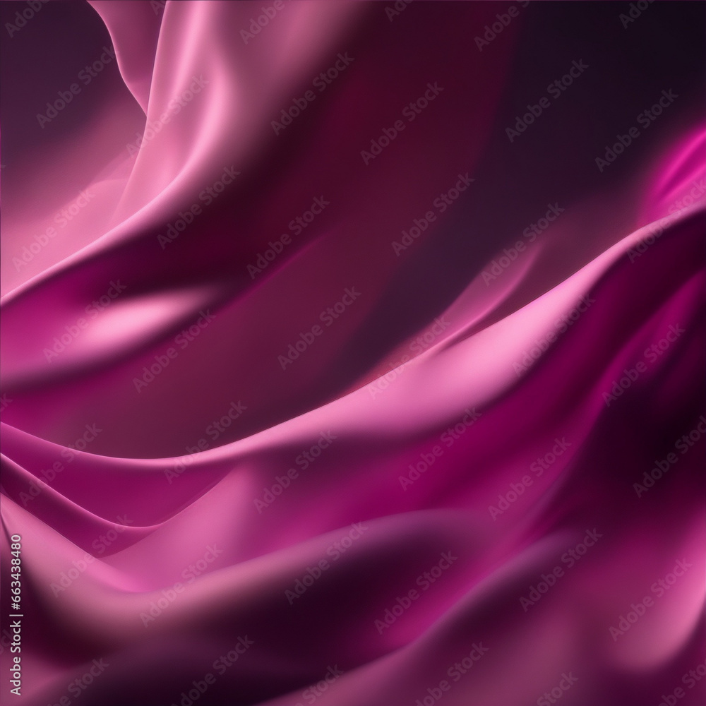 Obraz premium pink silk background - Pink satin fabric - silk background - Generative AI