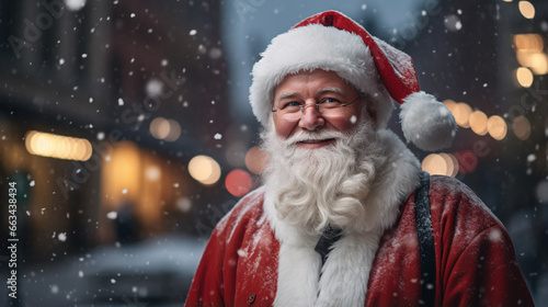 Santa Claus in Christmas season.  © Gun