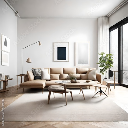  artist's living room, where simplicity meets creativity.