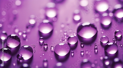 Abstract Background of Water Bubbles in purple Colors. Modern Wallpaper