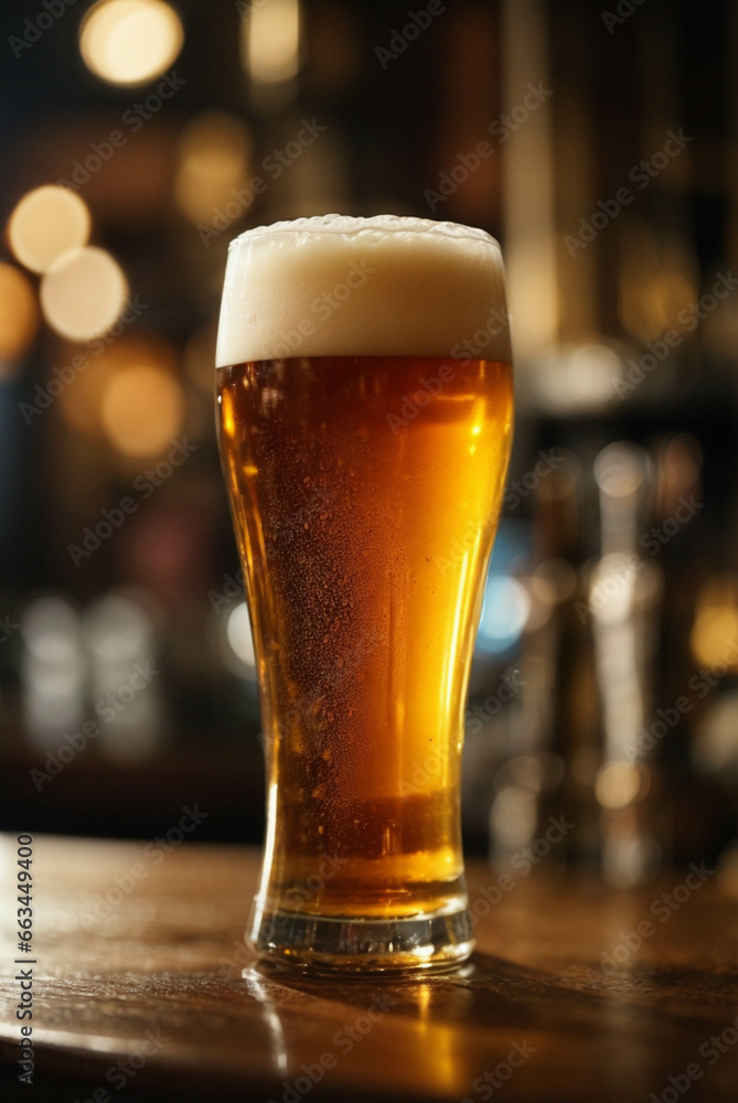 a table with a pint of beer in a rustic setting
background of a cozy bar a table with a pint of beer in a rustic setting
background of a cozy bar