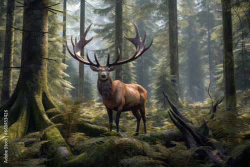 deer, elk, animal, wildlife, nature, antlers, wild, mammal, forest, stag, bull, grass, moose, horns, buck, 