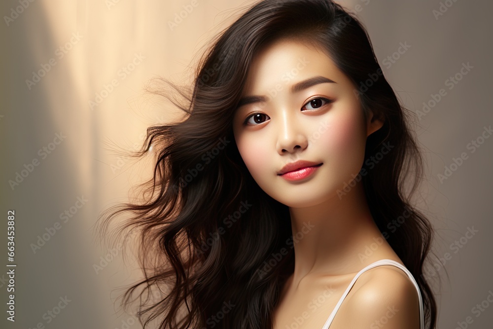 Portrait of asian girl