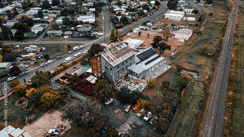 Junee Licorice Factory, situated in a picturesque rural landscape