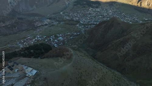 view from the top of the mountain