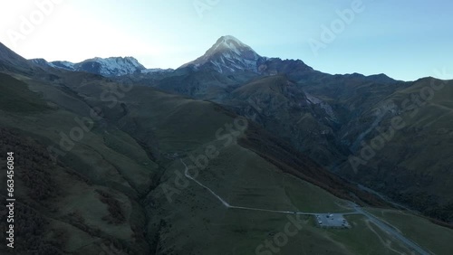 mountain road in the mountains