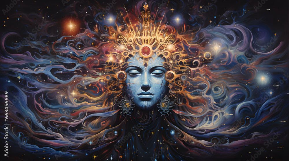 Obraz premium Beautiful fantasy illustration