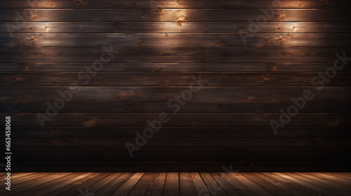 Table  plane  wooden surface with wooden background for your design of fast food  meat  drinks or tools. Rustic background for your design.