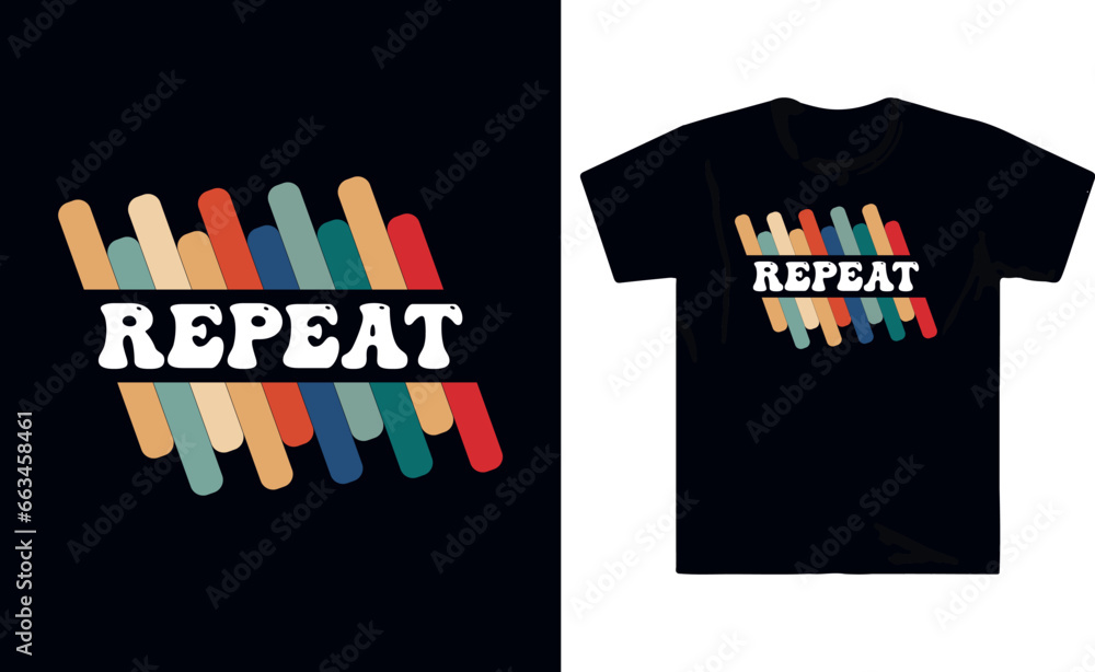 Fototapeta premium Unisex typography t shirt design