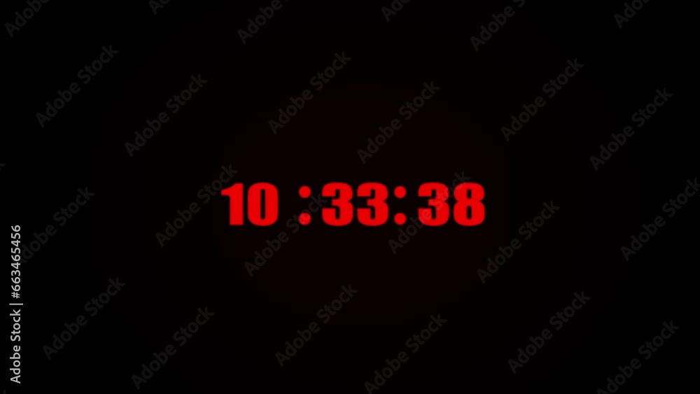 Count to eighteen. Numerical electronic green display screen. 4K animation video. Black background. Count to eighteen. Numerical electronic green display screen. 4K animation video. Black background.