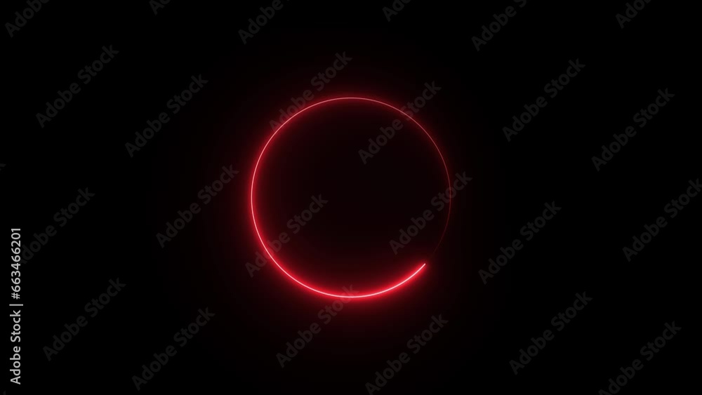 A circle on the stock around the saber line animation on the background . A circle on the stock around the saber line animation on the background .