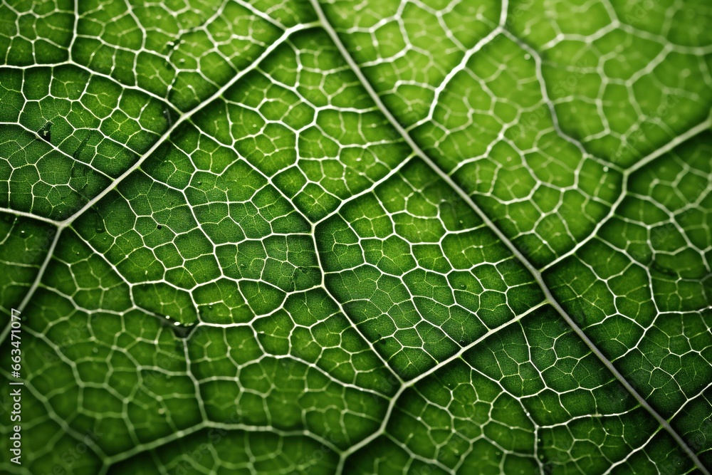 Extreme close-up of a leaf's surface to show cellular structure Extreme close-up of a leaf's surface to show cellular structure