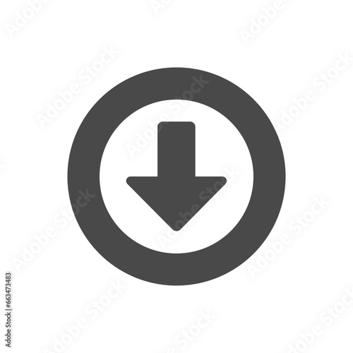 download icon design vector template