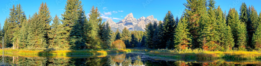 Schwabacher Landing Panoramic Schwabacher Landing Panoramic