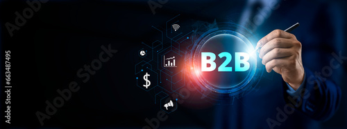 B2B The Digital Business Innovation Concept Revolutionizing the Landscape of Interactions in the Business-to-Business Arena.