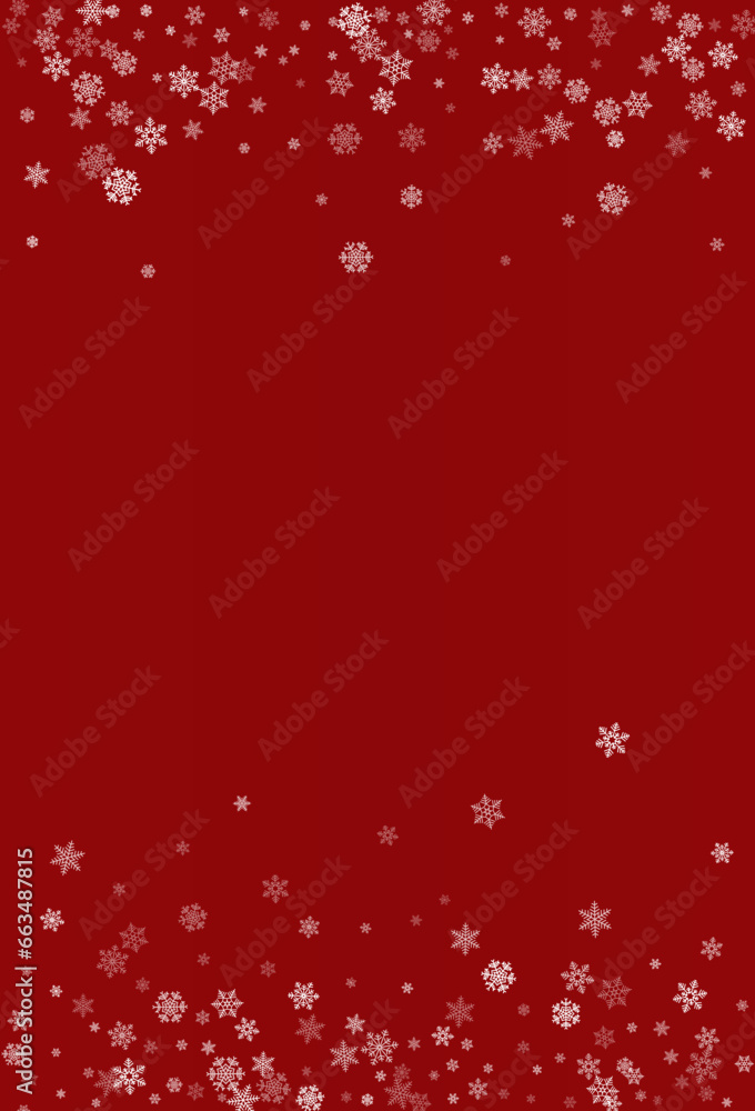 Silver Snowfall Vector Burgundy Background. Silver Snowfall Vector Burgundy Background.